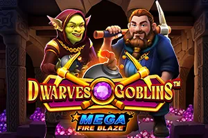 Playtech : Mega Fire Blaze: Dwarves and Goblins™ - ADUGAMING