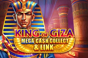 Playtech : King of Giza: Mega Cash Collect & Link - ADUGAMING