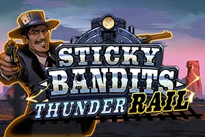 Playtech : Sticky Bandits Thunder Rail - ADUGAMING