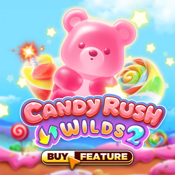 Microgaming : Candy Rush Wilds 2 - ADUGAMING