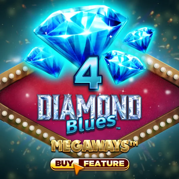 Microgaming : 4 Diamond Blues&trade; - Megaways&trade; - ADUGAMING