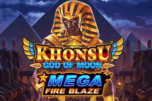 Playtech : Mega Fire Blaze: Khonsu God of Moon - ADUGAMING