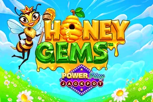 Playtech : Honey Gems PowerPlay Jackpot - ADUGAMING