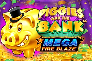 Playtech : Mega Fire Blaze: Piggies and the Bank™ - ADUGAMING