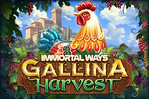 Playtech : Immortal Ways Gallina Harvest - ADUGAMING