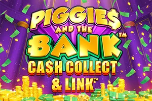 Playtech : Piggies and the Bank: Cash Collect & Link - ADUGAMING