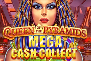 Playtech : Queen of the Pyramids: Mega Cash Collect - ADUGAMING