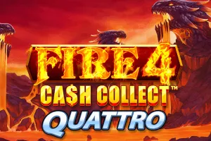 Playtech : FIRE 4: Cash Collect Quattro - ADUGAMING