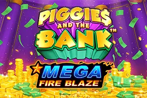 Playtech : Mega Fire Blaze: Piggies and the Bank™ PPJP - ADUGAMING