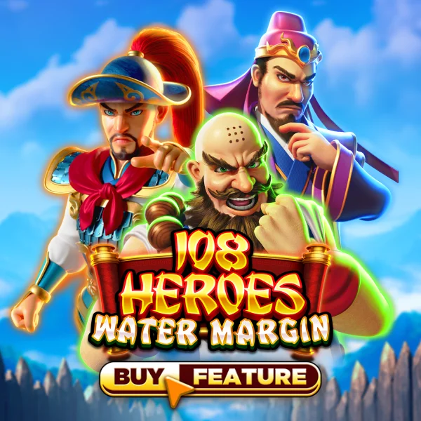 Microgaming : 108 Heroes Water Margin - ADUGAMING