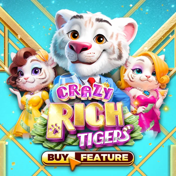 Microgaming : Crazy Rich Tigers - ADUGAMING