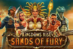 Playtech : Kingdoms Rise: Sands of Fury™ - ADUGAMING