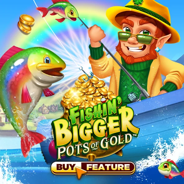 Microgaming : Fishin Bigger Pots of Gold - ADUGAMING